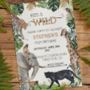 Recherche de wild party invitations Jungle