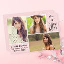 Recherche de feminine graduation invitations Fille
