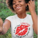 Recherche de lèvres tshirts Drôle