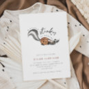 Recherche de skunk invitations Aquarelle