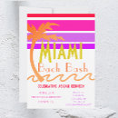 Recherche de miami invitations Plage