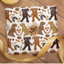 Recherche de chien boxeur papier cadeau Motif