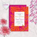 Recherche de motif de feuille invitations Moderne