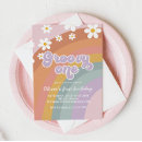 Recherche de rainbow 1ans anniversaire invitations Rose