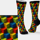 Recherche de illusion optique cube Bleu