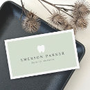 Recherche de vert pastel cartes visite Pour elle