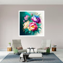 Recherche de belles fleurs posters Rose