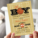 Recherche de basket ball invitations baby shower