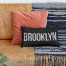 Recherche de brooklyn new york coussins Noir et blanc