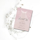 Recherche de blush pink anniversaire invitations Étincelant