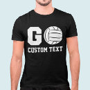 Recherche de volleyball player tshirts Équipe