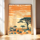 Recherche de safari africain art Mural de safari