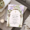 Recherche de lavande confirmation invitations Élégant