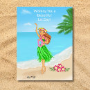 Recherche de fille hawaïenne cartes postales Tropical
