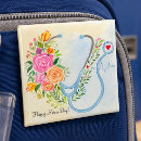 Recherche de fleurs de tulipes badges Aquarelle