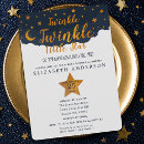 Recherche de petit bébé invitations Étoiles