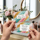 Recherche de peintures roses cartes visite Customer