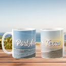 Recherche de rivage de plage tasses Coucher de soleil