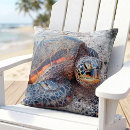 Recherche de tortue de mer coussins Plage