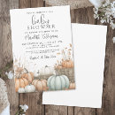 Recherche de bébé citrouille invitations Pour elle