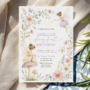 Recherche de fées invitations Fleur sauvage