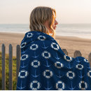 Recherche de ancre de bateau couvertures plaids Maison de lac