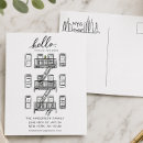 Recherche de nouvel appartement cartes postales Annonce de déménagement