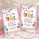 Recherche de amusant coloré anniversaire invitations Jeune fille