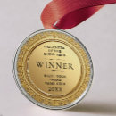 Recherche de gagnant ornements Médaille d'or