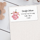 Recherche de faire part de naissance vintage autocollants Rose