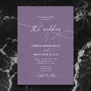 Recherche de lilas mariage invitations Simple