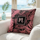 Recherche de motifs palmiers coussins Botanique