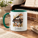 Recherche de musicien mugs bouteilles Piano à queue