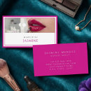 Recherche de fuchsia mini cartes visite Esthéticienne