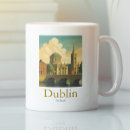 Recherche de souvenir irlandais tasses Dublin
