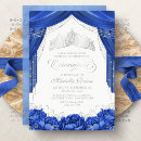 Recherche de diadème royal invitations Mes quinze ans