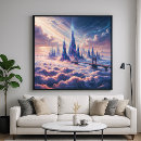 Recherche de ville futuriste posters Fi sci