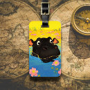 Recherche de hippopotame bagages étiquettes Illustration