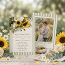 Recherche de tournesols vintages invitations Rustique