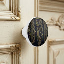 Recherche de art déco boutons et poignées de porte Étoiles