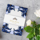 Recherche de bleu royal bandeaux de faire part Aquarelle