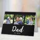 Recherche de père et enfant vœux cartes Typographie