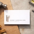 Recherche de entrepreneur général cartes visite Constructeur de maisons