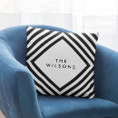 Recherche de lignes noires coussins Pour tous