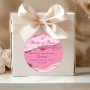Recherche de marbre rose autocollants D'anniversaire rose et or