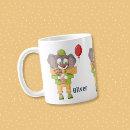 Recherche de clown de cirque tasses Pour enfants