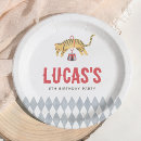 Recherche de vintage paper assiettes Cirque