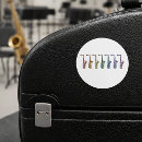 Recherche de musicien de jazz autocollants Joueur de saxophone