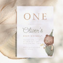 Recherche de nounou invitations Aquarelle