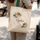 Recherche de demoiselles honneur tote bags Tropical
